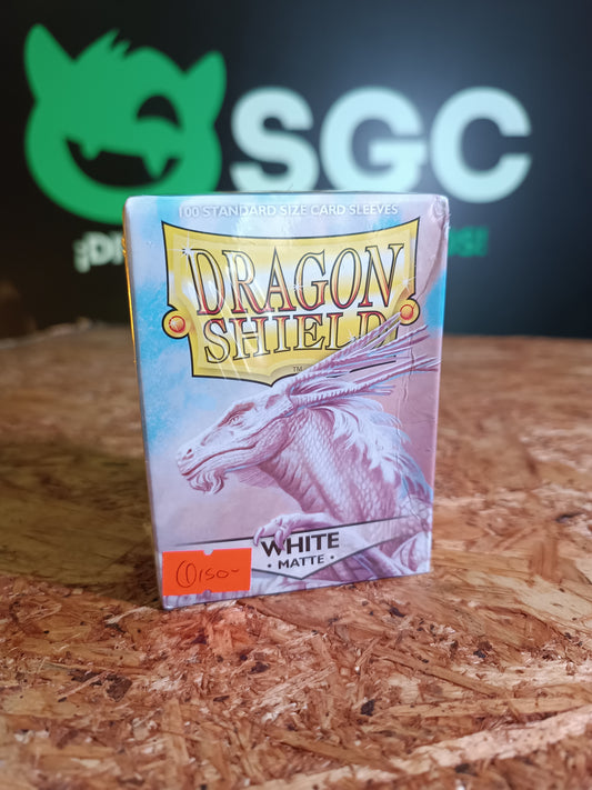 DragonShieldSleeves:Standard- Matte White (100 ct.)