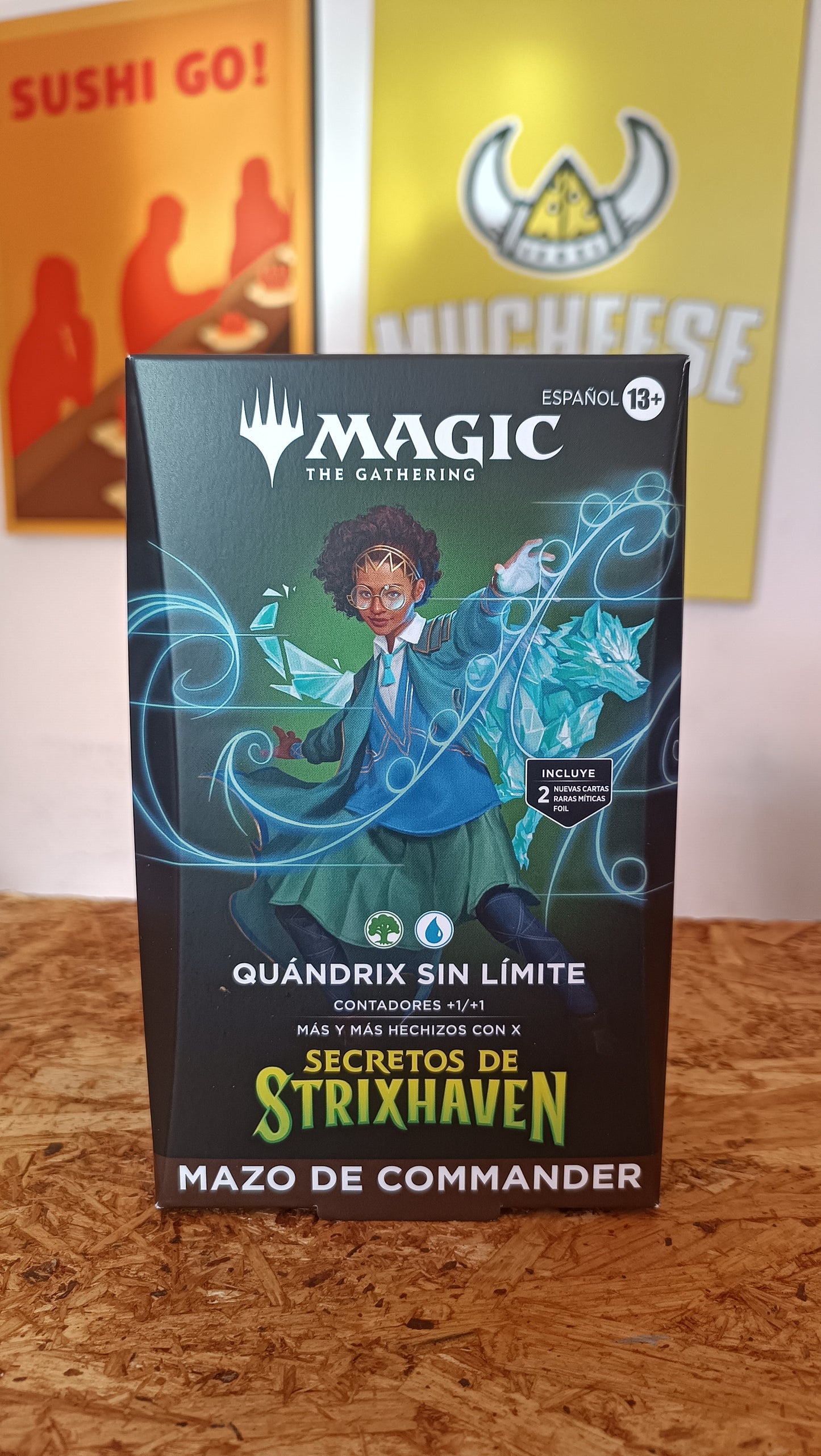 Secretos de Strixheaven Quandrix sin Límites Mazo de  commander