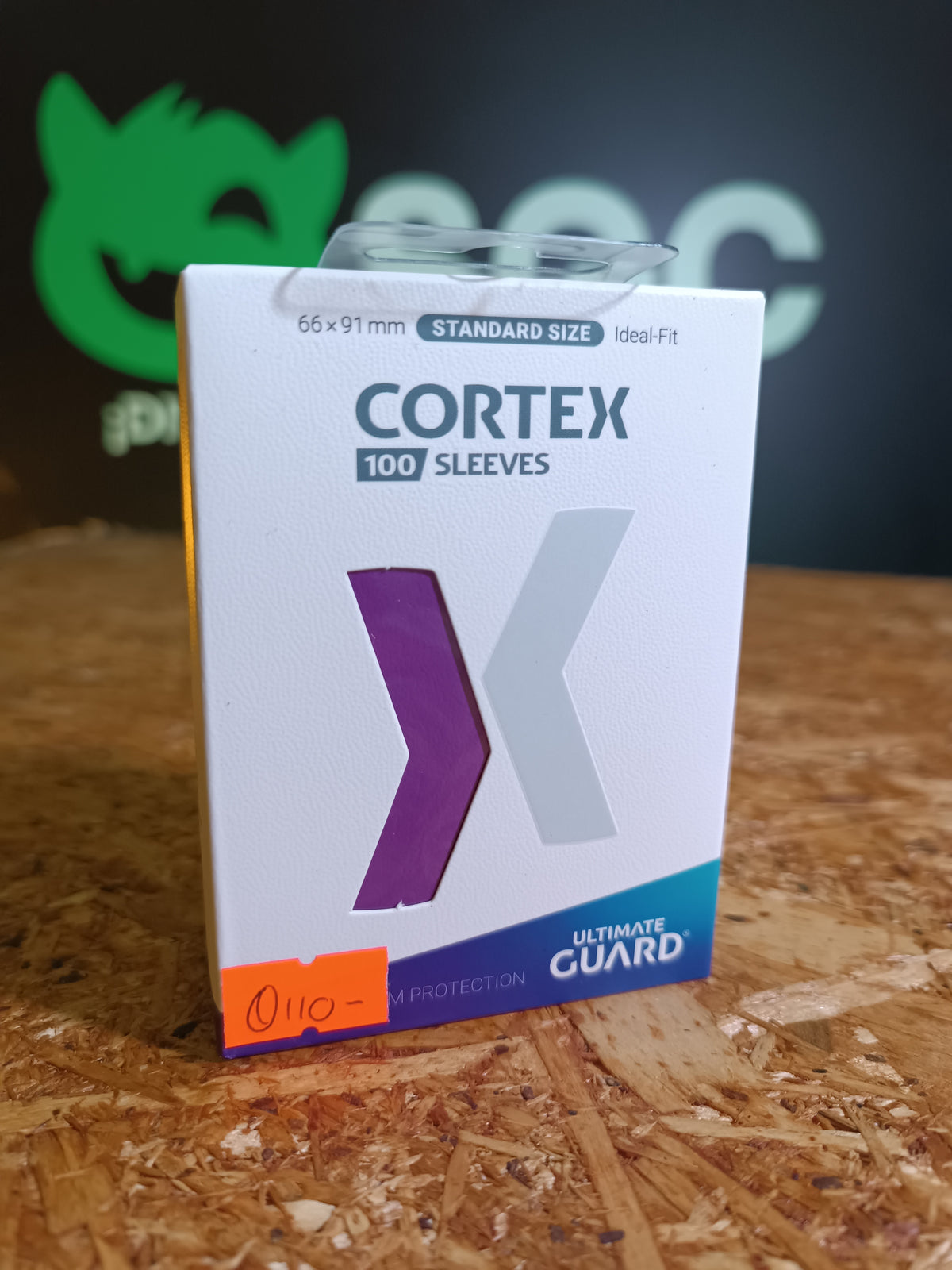 Card Sleeves:Cortex Standard Size-Glossy Purple (100 ct.)