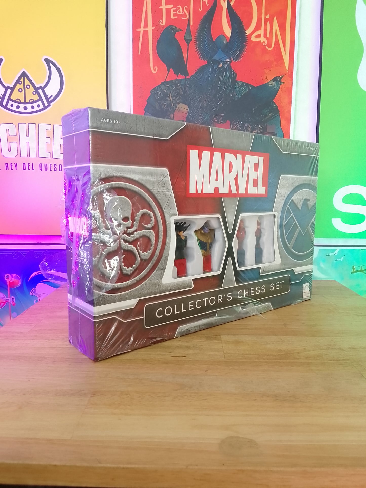 Marvel collector's chess set