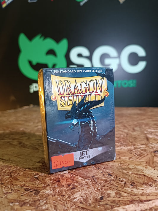 DragonShieldSleeves: Standard- Matte Jet (100 ct.)