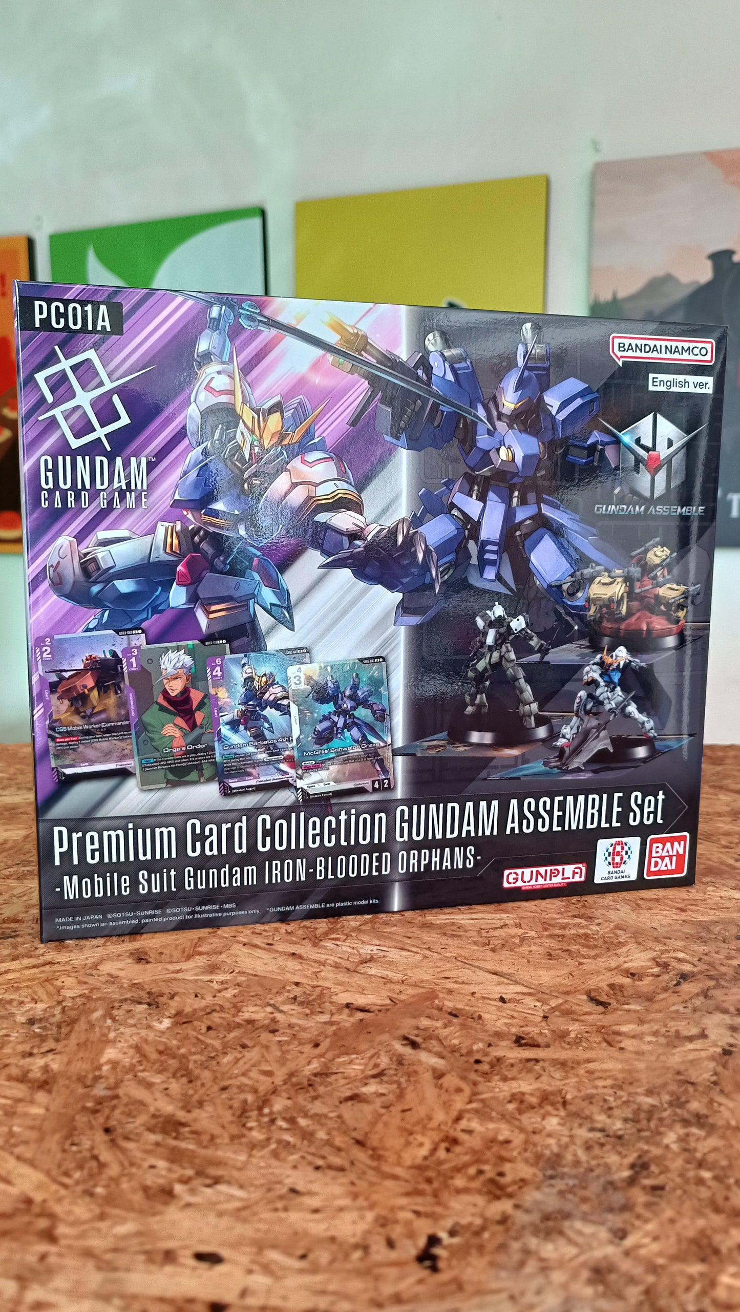 Gundam Card Game: Gundam Assemble premium collection set display-iron blooded orphans