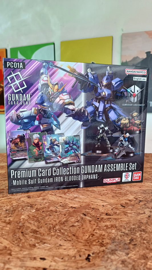 Gundam Card Game: Gundam Assemble premium collection set display-iron blooded orphans
