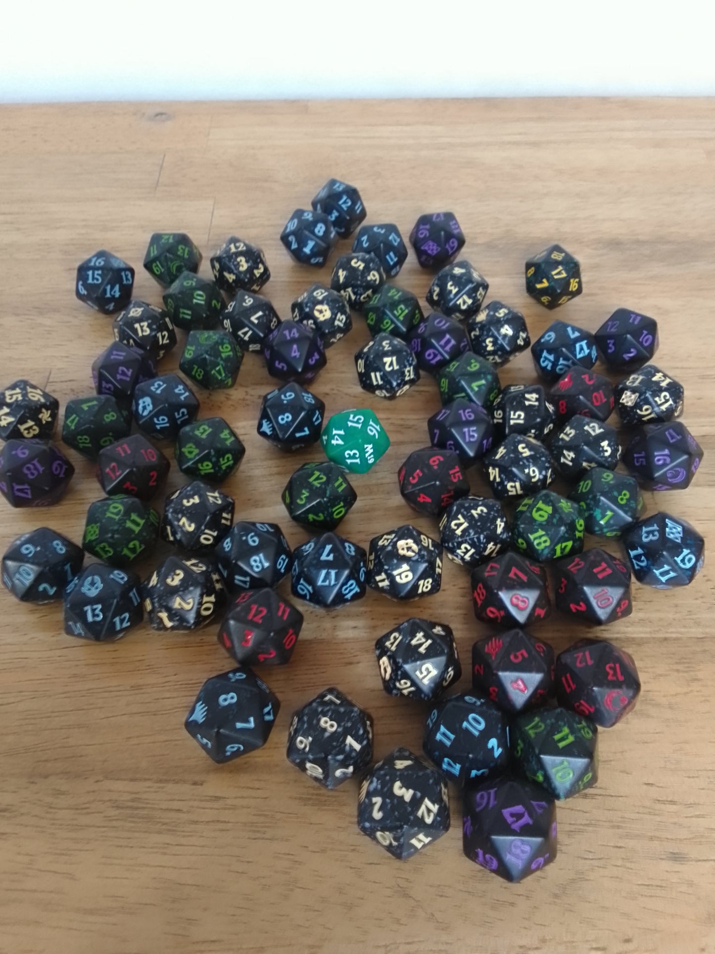 Dados de 20 lados!! Conta vidas