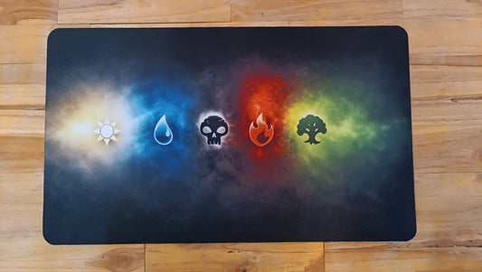 PlayMat HD MTG símbolos de maná