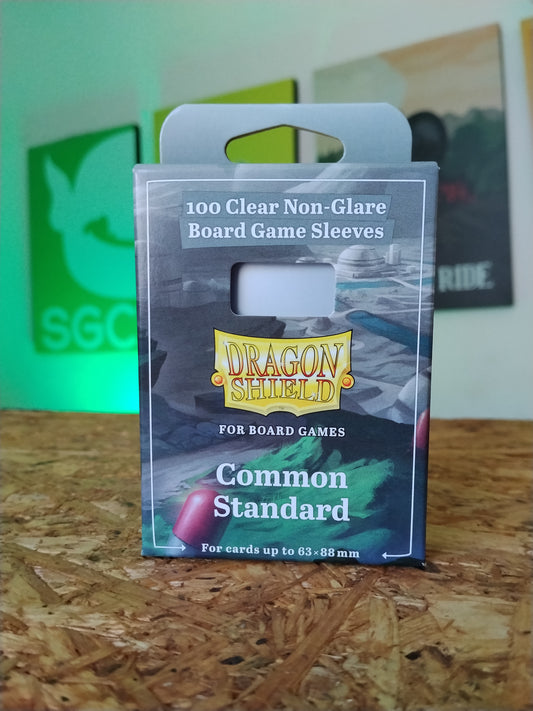 Dragon Shield Sleeves: Board Game Sleeves- Common Standard (100 ct.)