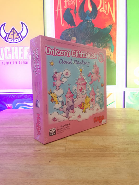 Haba - Unicorn Glitterluck - Cloud Stacking