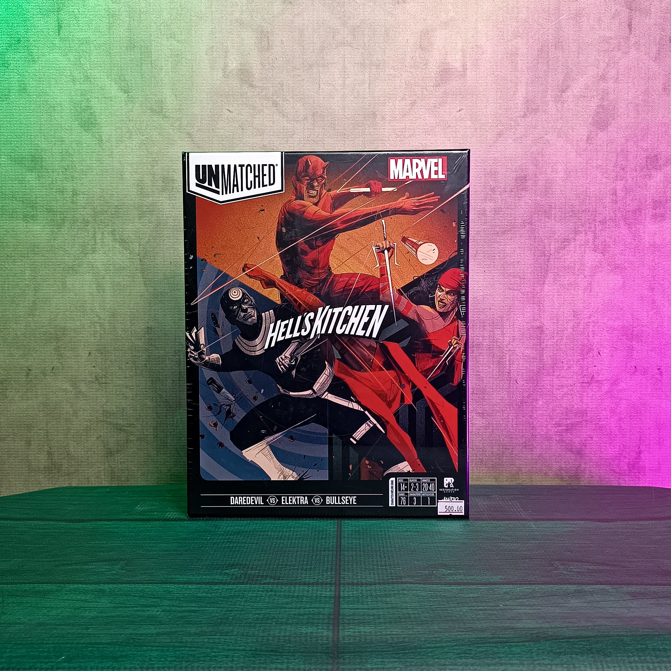 Gioco Da Tavolo Unmatched: Marvel - Hell's Kitchen (EN) – Espansione Standalone, Miniature, 2-4 Giocatori - Foto 4