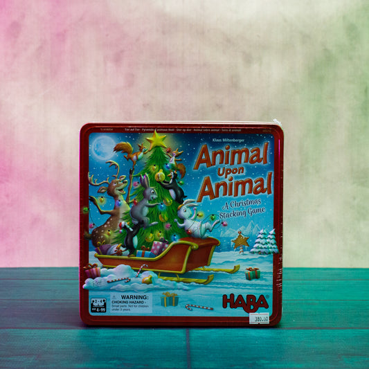 Haba Animal Upon Animal, A Christmas Stacking Game