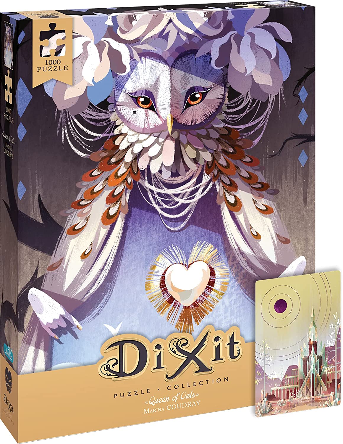 Puzzles Dixit 1000 piezas: Queen of Owls